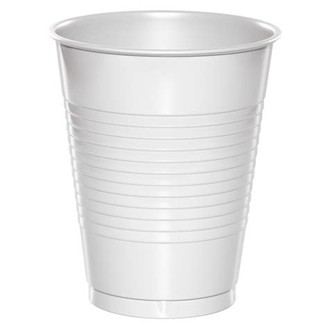 White 16 oz Plastic Cups for 150 Guests - Walmart.com - Walmart.com