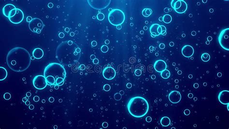 Underwater Big Bubbles Blue Stock Video - Video of cold, deep: 89954957