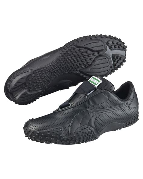 PUMA Mostro Perf Leather in Black for Men | Lyst