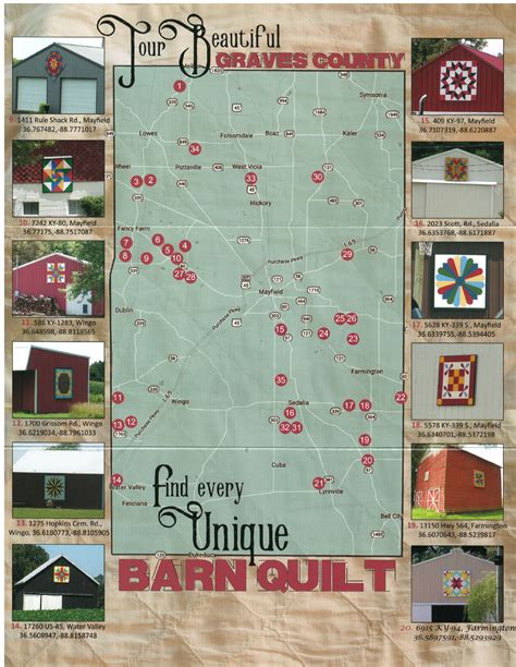 Barn Quilt Trail – Mayfield-Graves County Tourism Commission