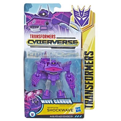 Transformers Cyberverse Warrior Class Decepticon Shockwave Action Figure Toy, 1 ct - Smith’s ...