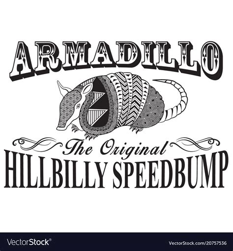 Armadillo Royalty Free Vector Image - VectorStock