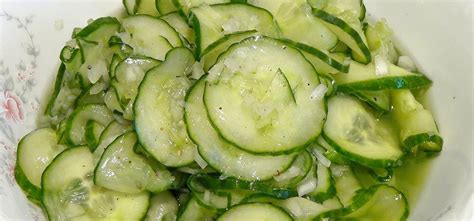 Gurkensalat (German Cucumber Salad) | Postcards Magazine