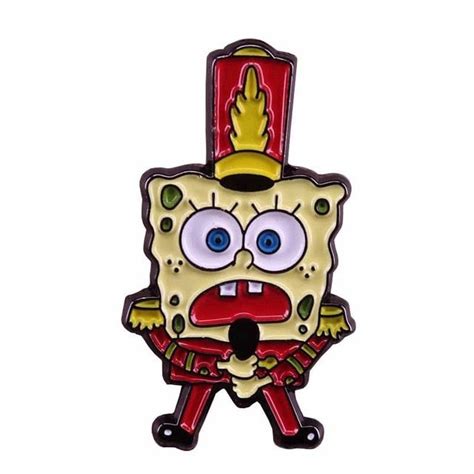 Spongebob 'Marching Band | Shocked' Enamel Pin — ShopEnamel