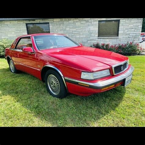 1990 Chrysler TC Maserati Convertible / LOW MILES / 16V 5 Speed ...