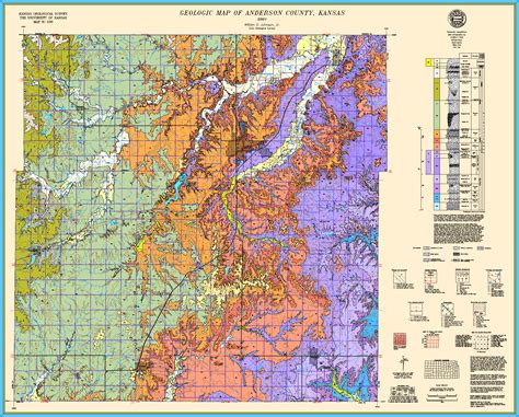 KGS--Geologic Map--Anderson--Large size