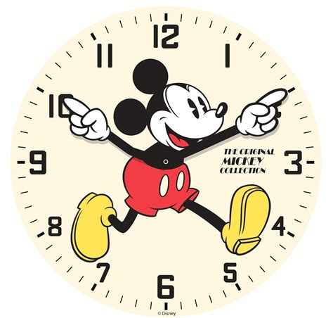 Disney Mickey Minnie Mouse Shaped Deco Wall Clock | ubicaciondepersonas.cdmx.gob.mx