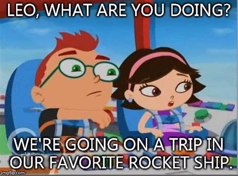 Were going on a trip in our favorite rocketship - usblader