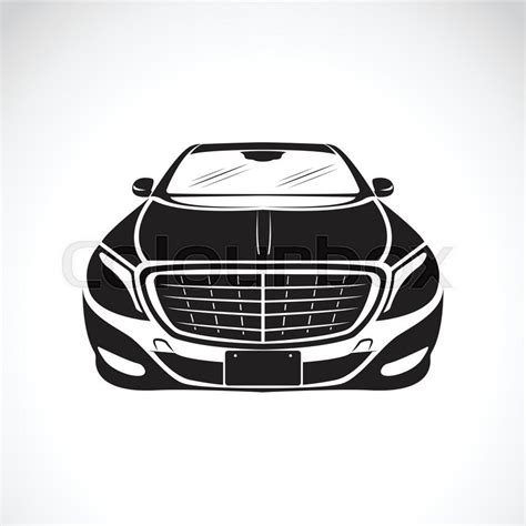 Vector image of an car design on white ... | Stock vector | Colourbox