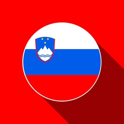 Premium Vector | Country slovenia slovenia flag vector illustration