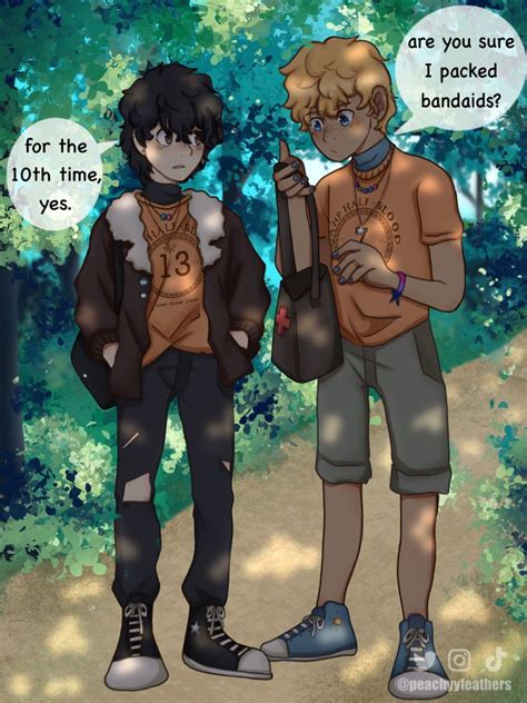 Fanart Nico di Angelo Will Solace PJO Percy Jackson TSATS Digital Art ...