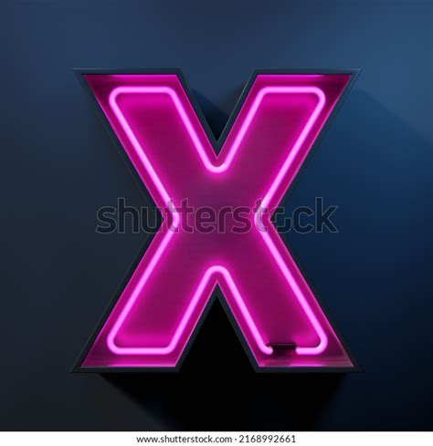 3,294 Letter X Neon Images, Stock Photos, 3D objects, & Vectors ...