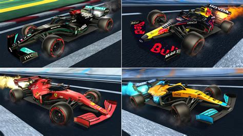 Formula 1 race cars are now available in ‘Rocket League’