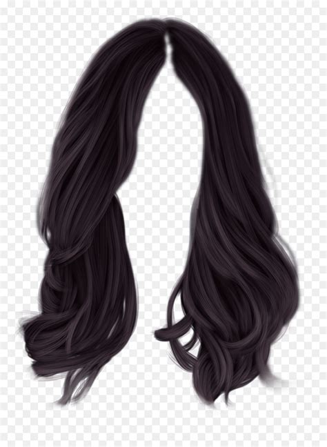 Long Hair Transparent Png Cutout Png Clipart Images Citypng B U Ch ...