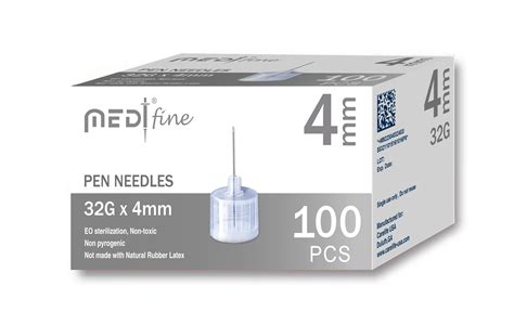 MedtFine Insulin Pen Needles 32G 4mm - High-Quality Diabetes Supplies