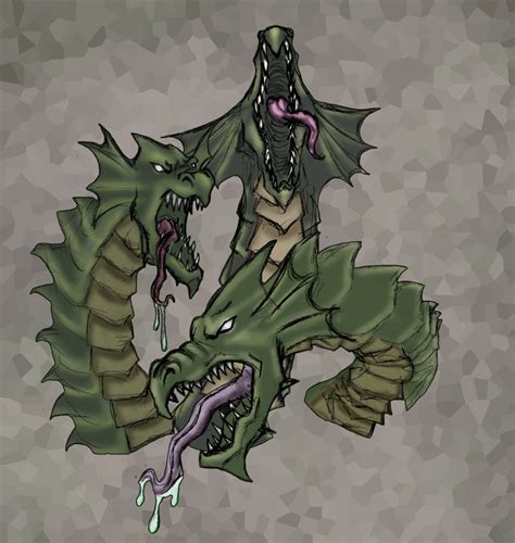 Hydra monster by Armacus on DeviantArt