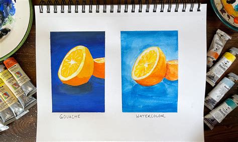 Gouache vs Watercolor: What's the Difference? - Princeton Brush Company