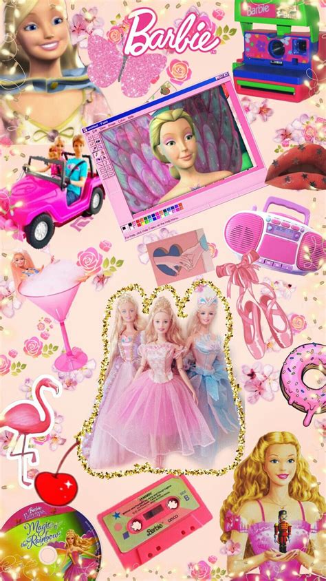 Barbie collage wallpaper | Fondos de pantalla fashion, Imagenes de las bratz, Fondos de pantalla ...