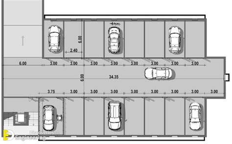 Guide to Standard Parking Dimensions | Parking design, Car park design, Garage design