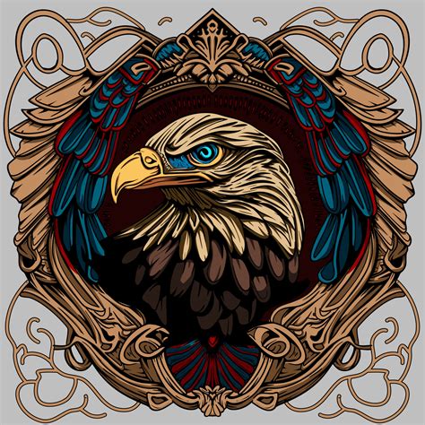 american eagle logo hand drawn illustration 17733864 Vector Art at Vecteezy