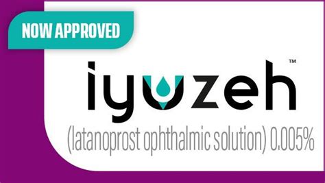 FDA Approves Iyuzeh to Reduce Intraocular Pressure