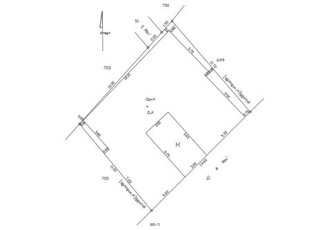 AutoCAD File Of Plot Plan Drawing CAD DWG Free Download - Cadbull