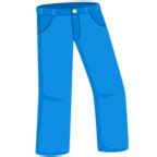 👖 Jeans Facebook / Messenger emoji code, symbol, meaning and png