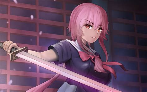 2560x1600 Yuno Gasai From Future Diary 2560x1600 Resolution Wallpaper, HD Anime 4K Wallpapers ...