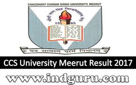 Check Out Latest CCS University Meerut Result 2017 for BBA/M.Com/LLB ...