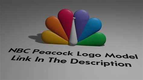 NBC Peacock Logo Model by g4merxethan on DeviantArt