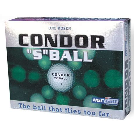 Condor S Golf Balls (1 Dozen) at InTheHoleGolf.com