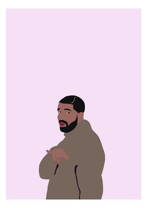 Drake Hotline Bling @ www.tarasprints.etsy.com