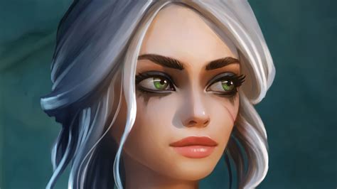Ciri From Witcher 3 Fanart 4k Wallpaper,HD Games Wallpapers,4k Wallpapers,Images,Backgrounds ...