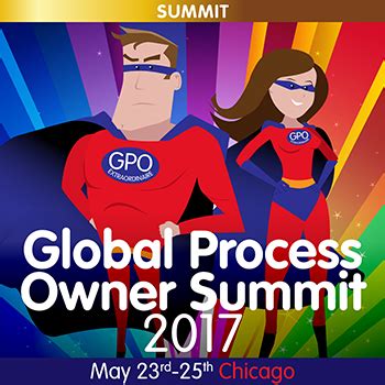 Global Process Owner (GPO) and Process Excellence Summit