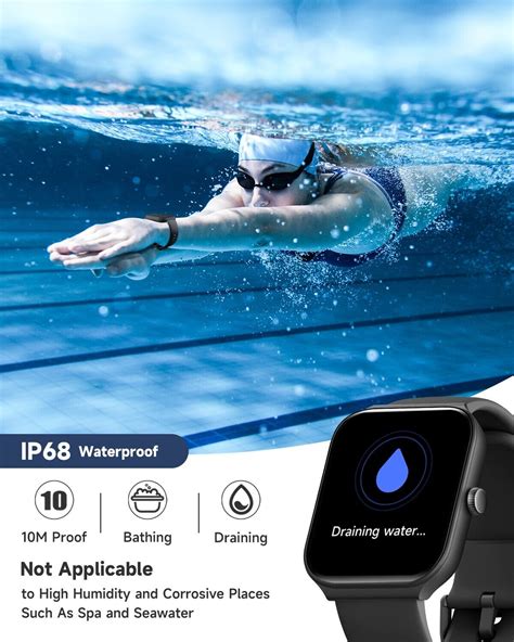 2024 Smart Watch For Men/Women, Waterproof Smartwatch Bluetooth iPhone ...