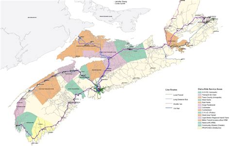 County Map Of Nova Scotia