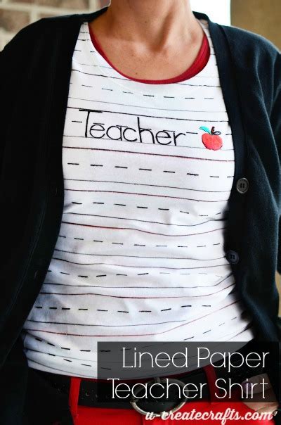 Teacher Appreciation T-shirt Tutorial - U Create