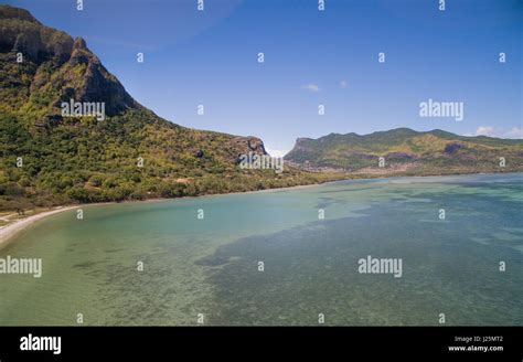 Aerial View: Le Morne Brabant, Mauritius Stock Photo - Alamy