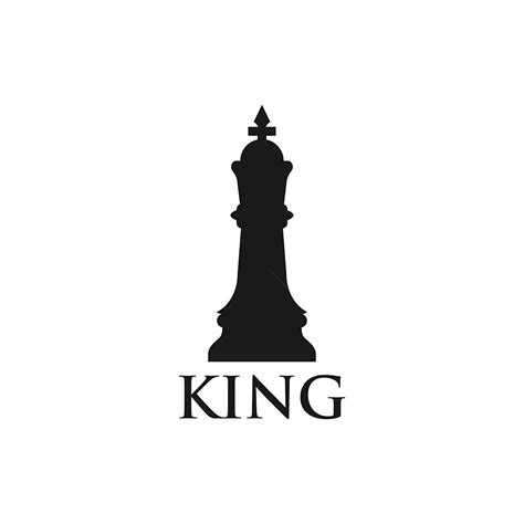 King Chess Piece Clipart Transparent PNG Hd, King Chess Piece Graphic Design Template Vector ...