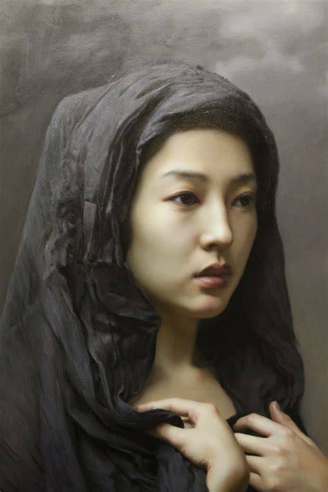 Beautiful Female Portrait by Wang Neng Jun