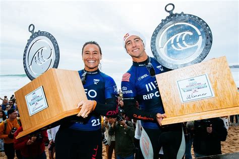 Griffin Colapinto and Johanne Defay win the WSL championship in Peniche ...