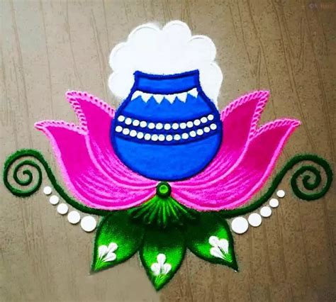 Pongal Kolam Designs 2024: A Blend of Tradition and Creativity | OkRani.com