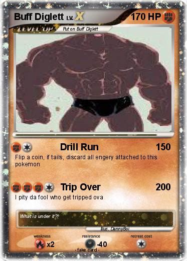 Pokémon Buff Diglett 4 4 - Drill Run - My Pokemon Card