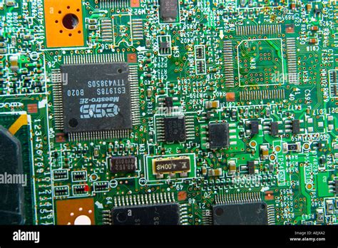 Silicon Chip; Computer; board Stock Photo: 4473505 - Alamy