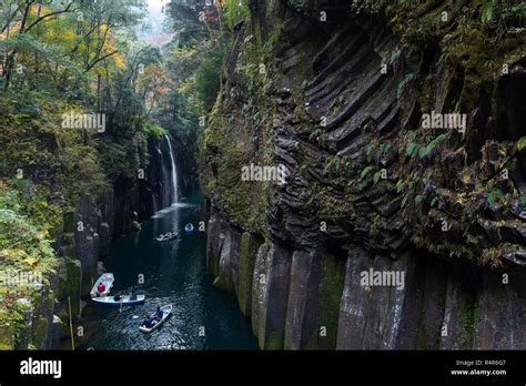 Takachiho Gorge at autumn Stock Photo - Alamy