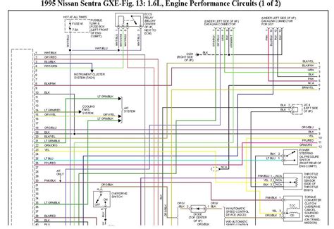 Nissan Sentra 1997 Wiring Harness