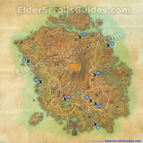 Vvardenfell Treasure Map Locations | Elder Scrolls Online Guides