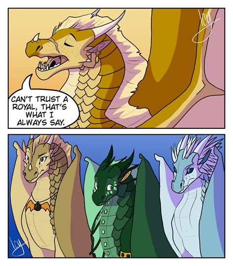 can't trust a royal by IcyClaw09 on DeviantArt