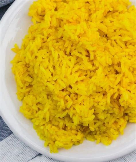 How to Make Instant Pot Yellow Rice - Margin Making Mom®