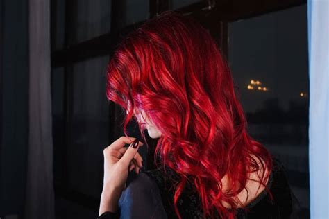 Blood Red Hair Color